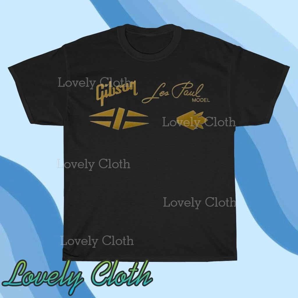 Gibson Les Paul Logo TEE T-Shirt Funny American Size S to 5XL T-Shirt 2XL