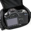 Geantă de umăr, impermeabilă, neagră, pentru aparatul foto Canon Nikon Sony SLR DSLR