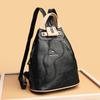 2024 Women's Multifunctional Color Block Backpack - Korean Style High-End Shoulder & Chest Bag