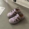 Platform Shoes Roman Sandals Women's Shoes Spring and Summer New Versatile Flat-bottomed Slippers Beach Pig Cage Shoes
