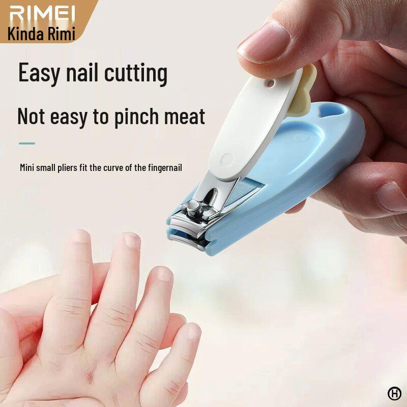 Jindari Mei Cute Cartoon Nail Clippers for Children - Safe, Anti-Splash Design