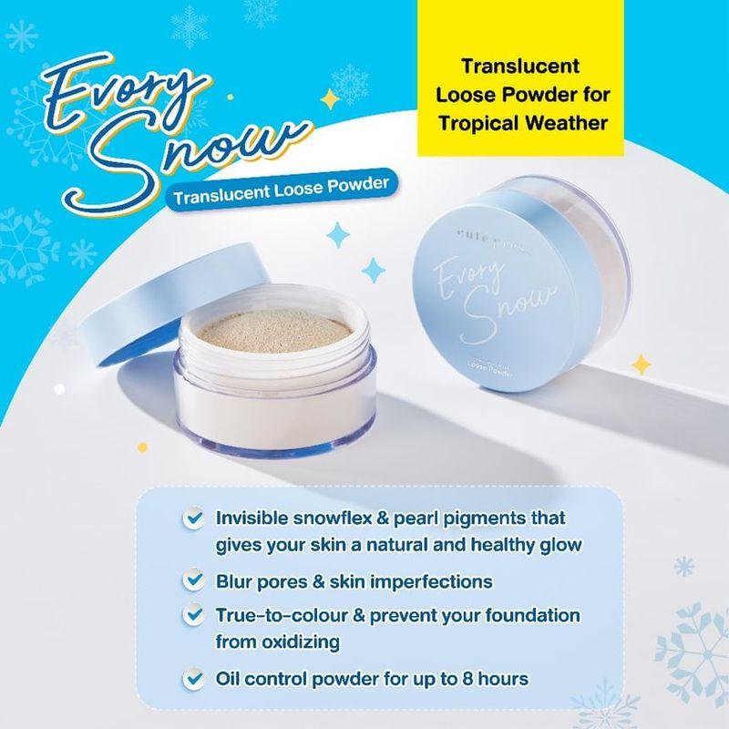 Cute Press - Evory Snow Translucent Loose Powder