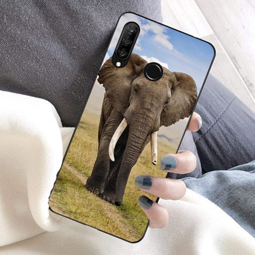 Elephant Phone Case For Huawei Honor 10 Lite 9 20 7A 9X 30 50 60 70 Pro Plus Soft Silicone Cover