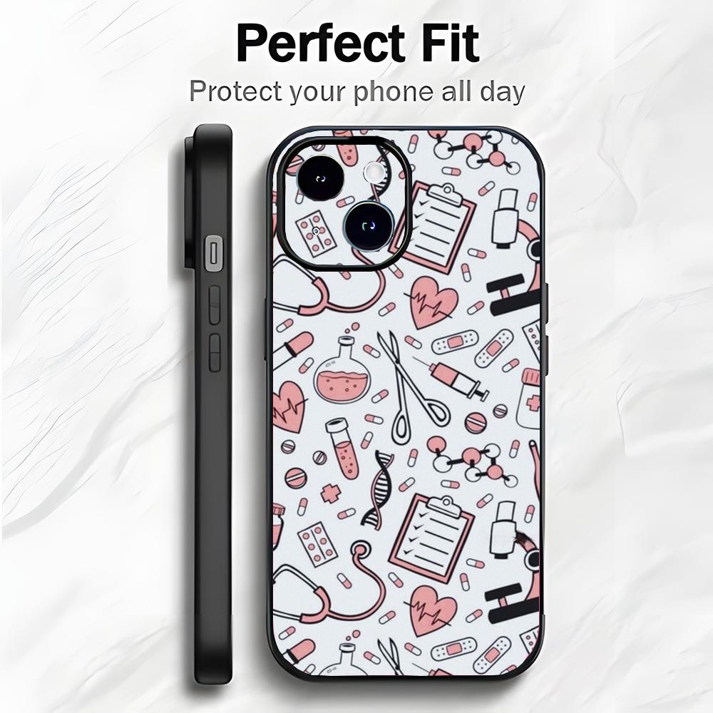 

Nurse Medical Medicine Health Heart Phone Case Phone Case Soft Packaging Lightweight For iPhone17 16 15 14 13ProMax iphone17air