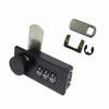 3 Digit Mechanical Combination Lock Anti-Theft Compact Size Dial Combination Lock Anti-Corrosion Keyless Combination Cam Lock