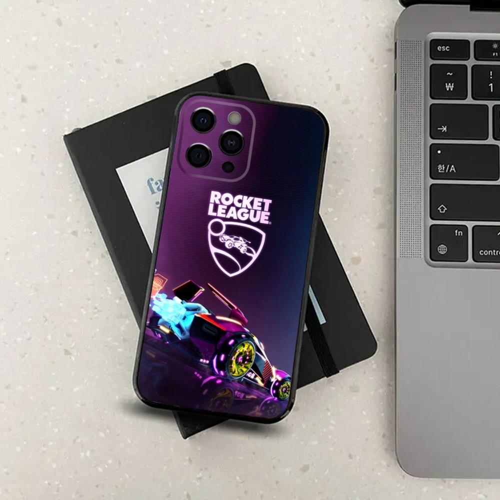

Game R-Rocket League Phone Case For iPhone 16,15,14,13,12,11,Pro,X,XS,Max,XR,Plus,Mini Soft Black Cover iPhone12