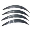 4Pcs Generic Car Wheel Eyebrow Arch Trims Car Wheel Brow Decorative Strip Wheel Eyebrow Protectors for Truck Auto Body Edge