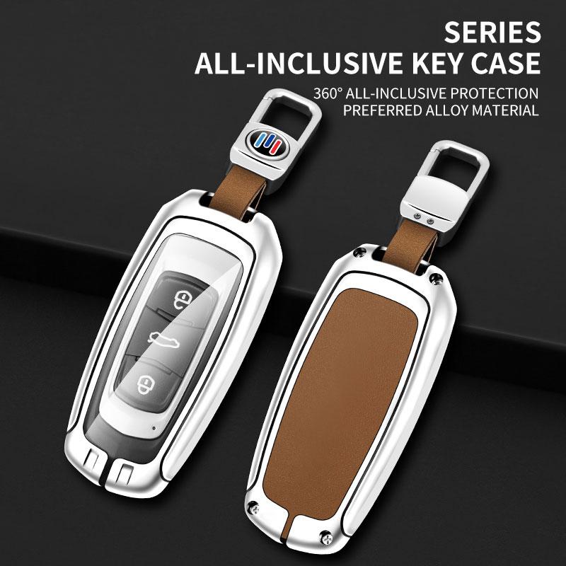 Anti-drop Zinc Alloy Car Key Case for Geely Starway L Bin Yue Haotao Bo Yue Starre & Yinglong TX4 Models
