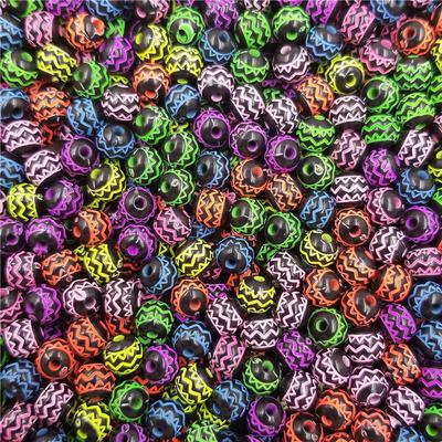 Ciondolo all'ingrosso fai da te per perline sciolte lettera quadrata creazione di gioielli collana braccialetto 20/50 pezzi