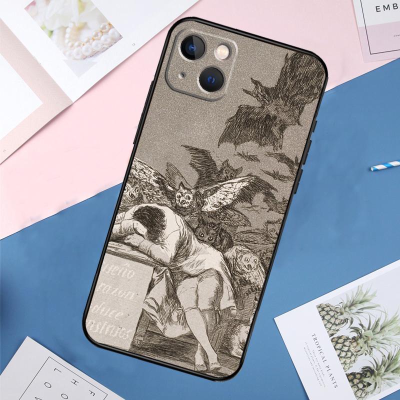 

Spain Francisco Goya Art Phone Case For iPhone 11 12 13 14 15 16 Pro Max Mini Plus X XS Max XR Back Cover iPhone 15 Pro