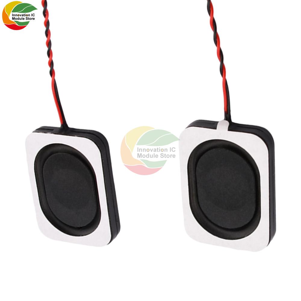 DIY Magnetic Speaker 8 Ohm 4 Ohm 3W Oval Shape Internal Magnet Speaker DIY Speaker Loudspeaker Replacement