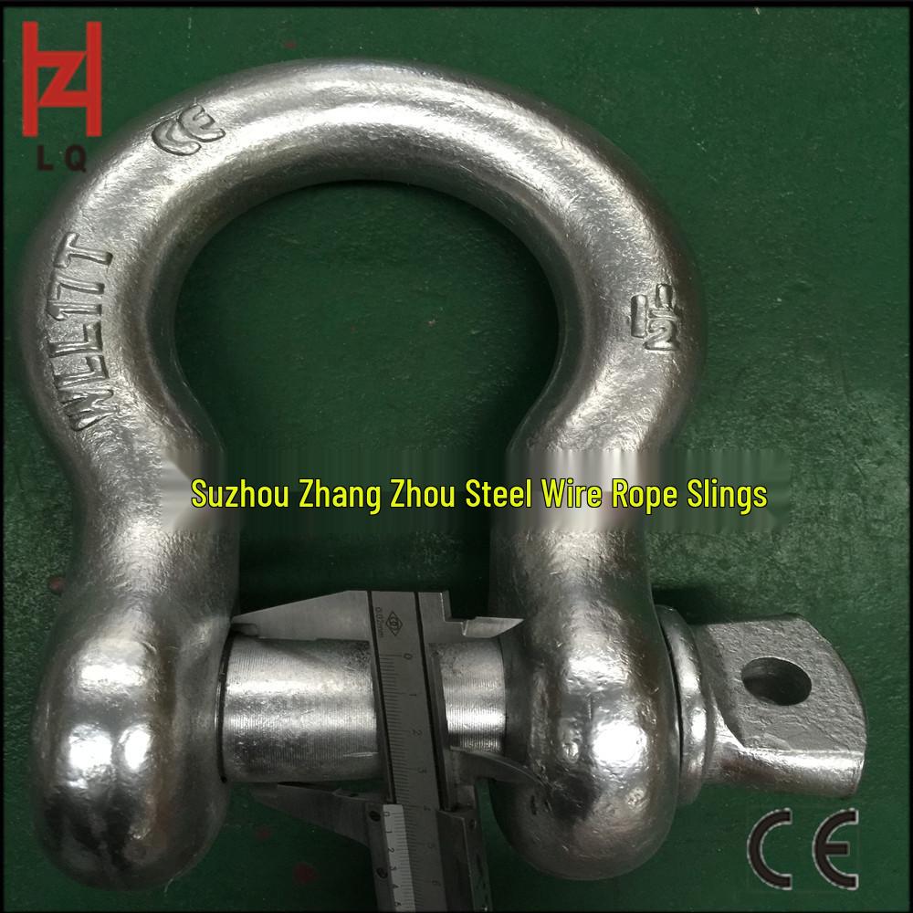 American Standard 4.75T High-Strength Alloy Steel Bow & Dee Shackle
