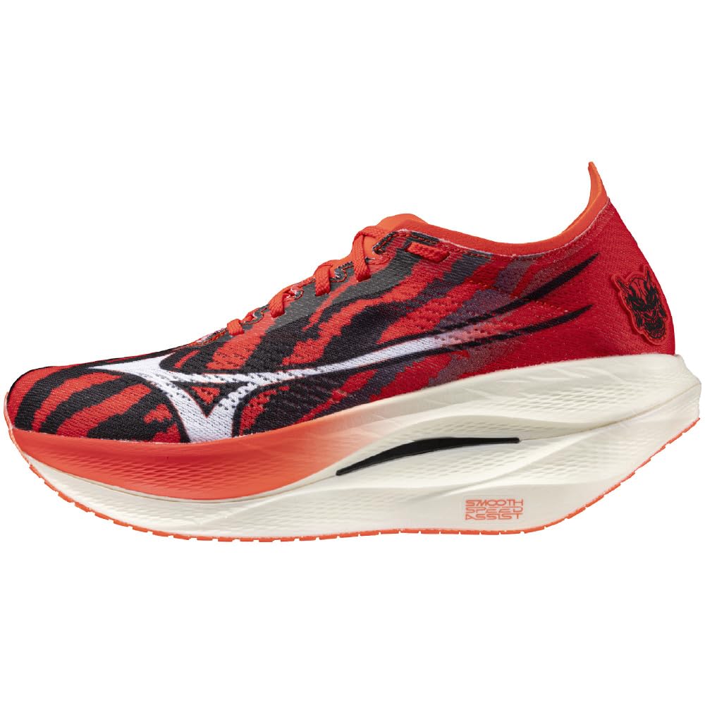 Running Shoes Wave Rebellion Pro 3 Jogging Marathon Training Sports Lightweight Resilience Relay Akaoni X Aoni Cm 2E [Mizuno] 25.0