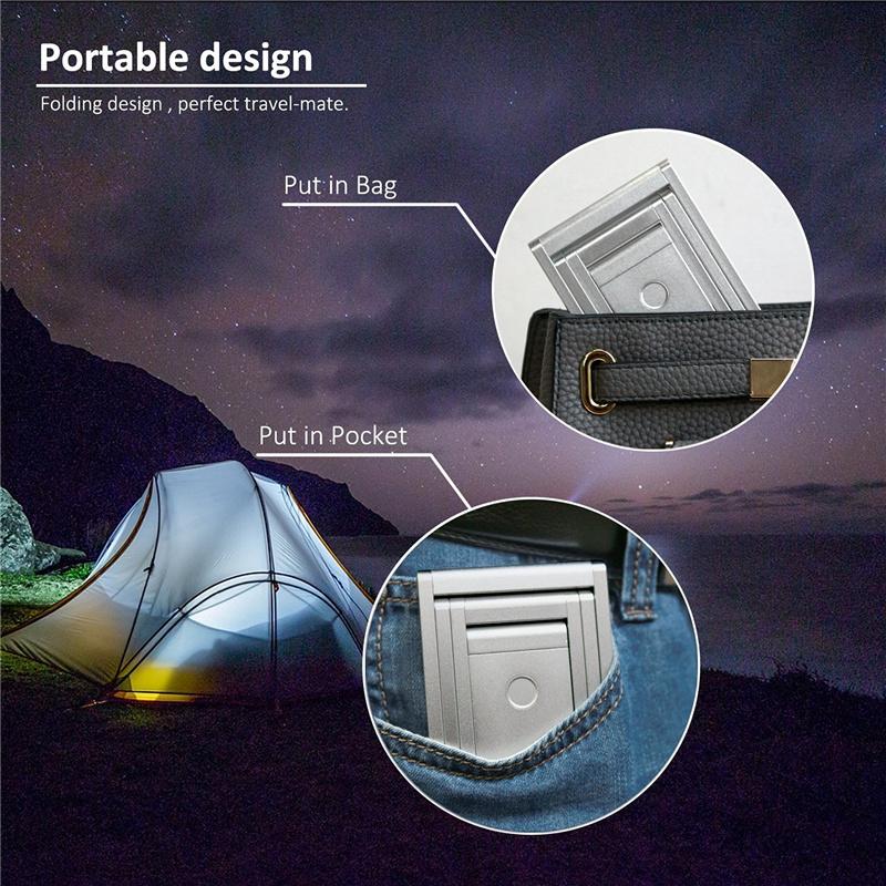 Aluminium Folding Desk Lamp High Quality Desk Light No Blue-Ray Eye Protection Led USB Charging Reading Light Small Table Lamp