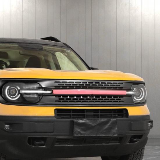 Pink Front Grille Grill Strip ert Cover Trim Kit For Ford Bronco Sport +