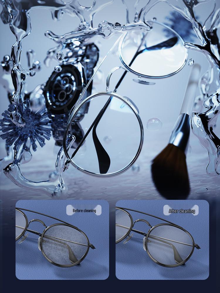 Portable Electric Cleaner for Jewelry, Makeup Brushes, and Eyeglasses