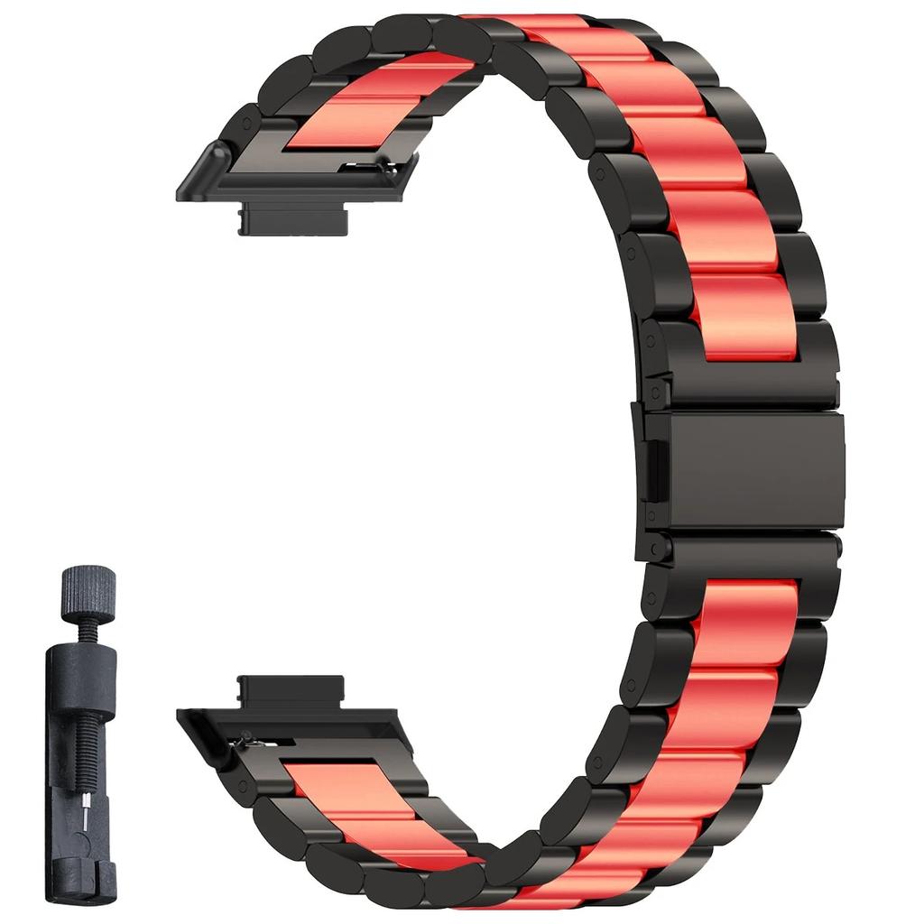 Stainless Steel band For Redmi watch 6 5 4 strap SmartWatch wristband metal link bracelet for xiaomi mi band 8/9 pro watchbands