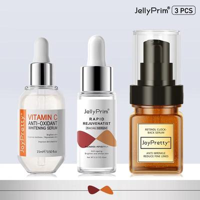 JoyPretty Face Serum VC Whitening Retinol proti vráskám Tea Tree Léčba akné pro tmavé obličejové sérum Korejské produkty péče o pleť