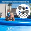 Pool Hose Adapter Conversion Swimming Pool Filter Hose Connector Waterproof Pool Hose Adapter Pump Connection