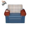 Elastic 2pc/set PU Leather Sofa Covers Waterproof Sofa Armrest Couch Covers For Couch Chair Arm Protectors Slipcover Stretchy