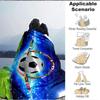 1Pc Global Football Celebration Blanket Soft And Comfortable Casual Warm Camping Travel Christmas Halloween Xmas Gift M928553