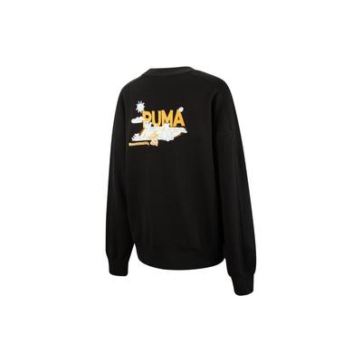 Classics Joy Graphic Crew Sweatshirt Women Sweatshirts Black 539955-01