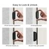Metal Construction Anti-theft Door Lock Easy to Operate Closet Lock  Child Protection