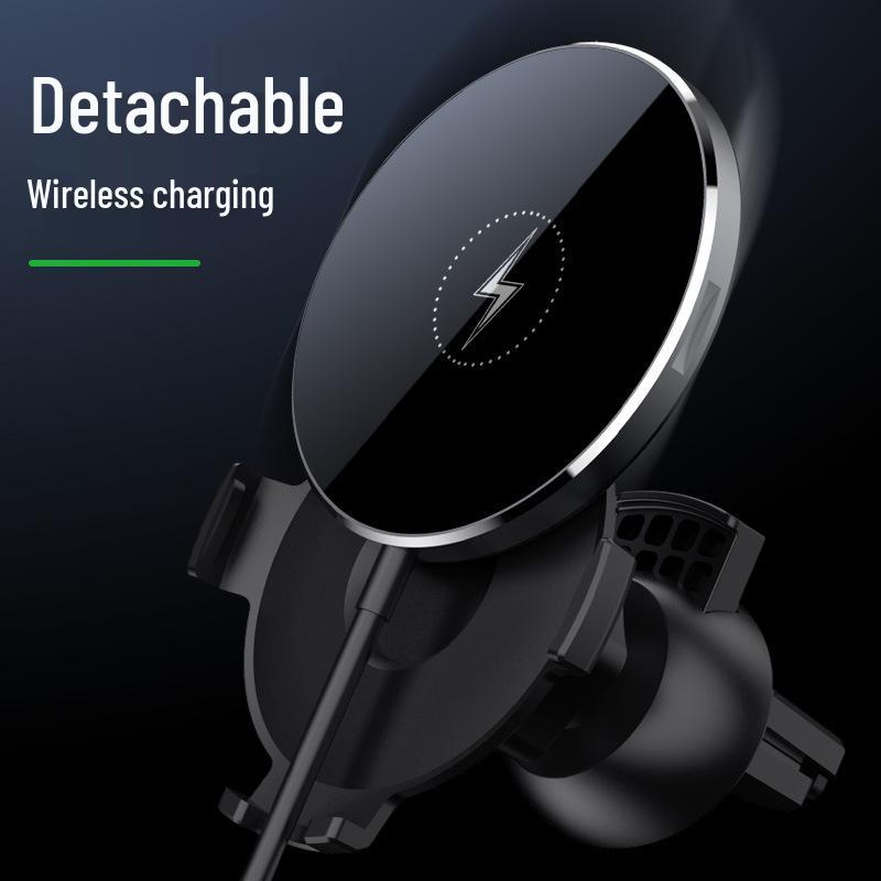Apple 12 Wireless Fast Charger & Magnetic Air Vent Clip Holder