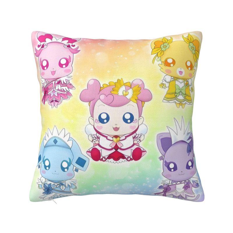 

Custom Anime Sanrio Jewelpet Luxury Pillow Cover Home Decor Cute Cartoon Cushions for Sofa 12x12Inch