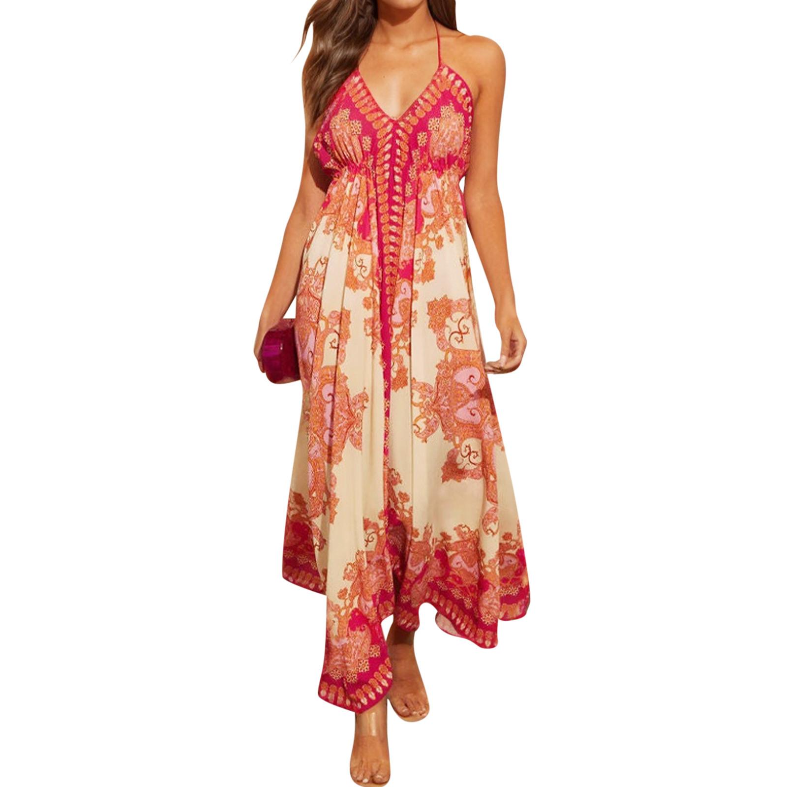 

Женский летний повседневный сарафан на бретелях с карманами, короткие пляжные платья-майки для отпуска XL красный