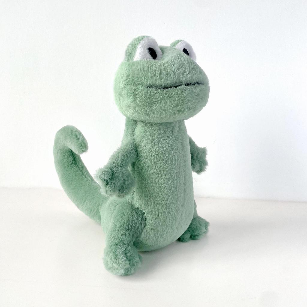 Tom the Green Lizard Plush Toy - Realistic Simulation Doll