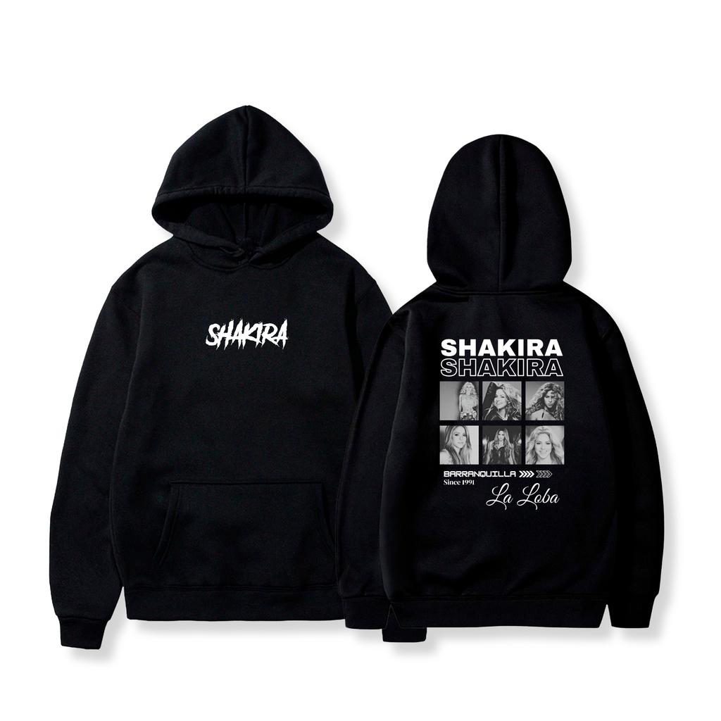 Felpa Las Mujeres Ya No Lloran World Tour Shakira Felpe Grafiche Casual Larga Oversize Felpa con Cappuccio Tuta di Alta Qualità Abbigliamento Femminile Maschile