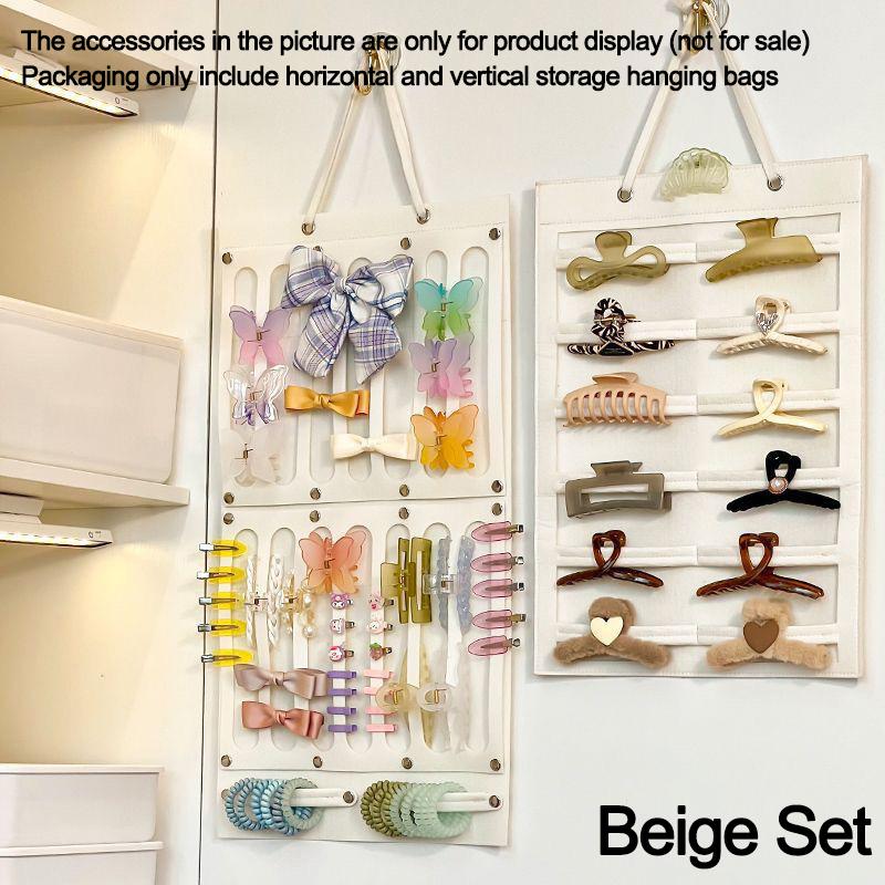 Hair Accessories Hanging Storage Organizer Wall Decoration Hair Bows Storage Hair Clips Hair Rope Glasses Organizing Storage