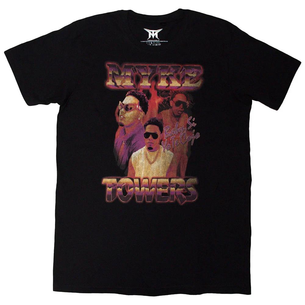 

Myke Towers T-Shirt: Bootleg (Black) OFFICIAL NEW 2XL