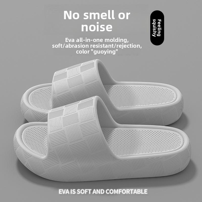 EVA Slippers for Men Taking Showers and Women Staying At Home In Summer. Non Slip and Odorless Slippers with Thick Soles