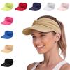 Women's Open Top Sun Visor Hat for Outdoor Sports Beach Hiking Running