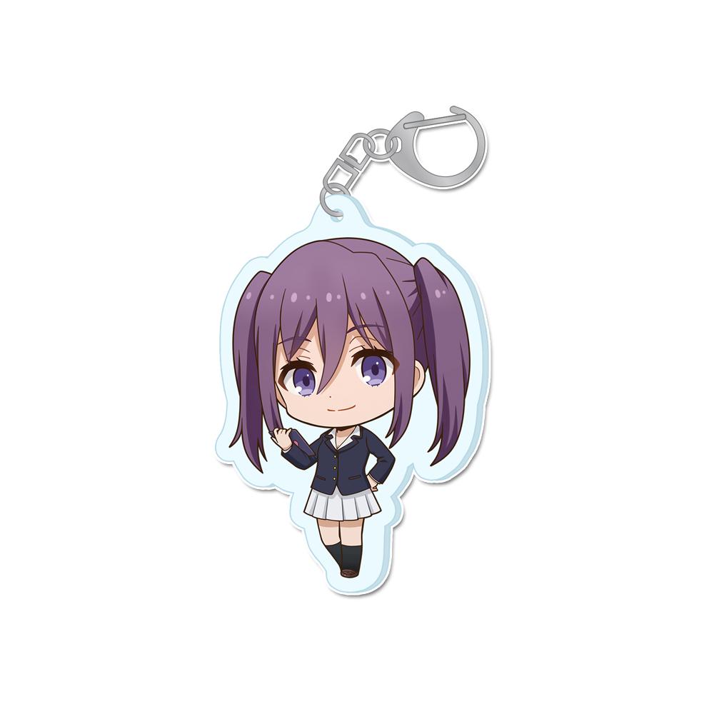 A Certain Scientific Railgun Misaka Mikoto Shirai Kuroko Uiharu kazari Saten Ruiko Official HD Acrylic Keychain Bag pendant Gift