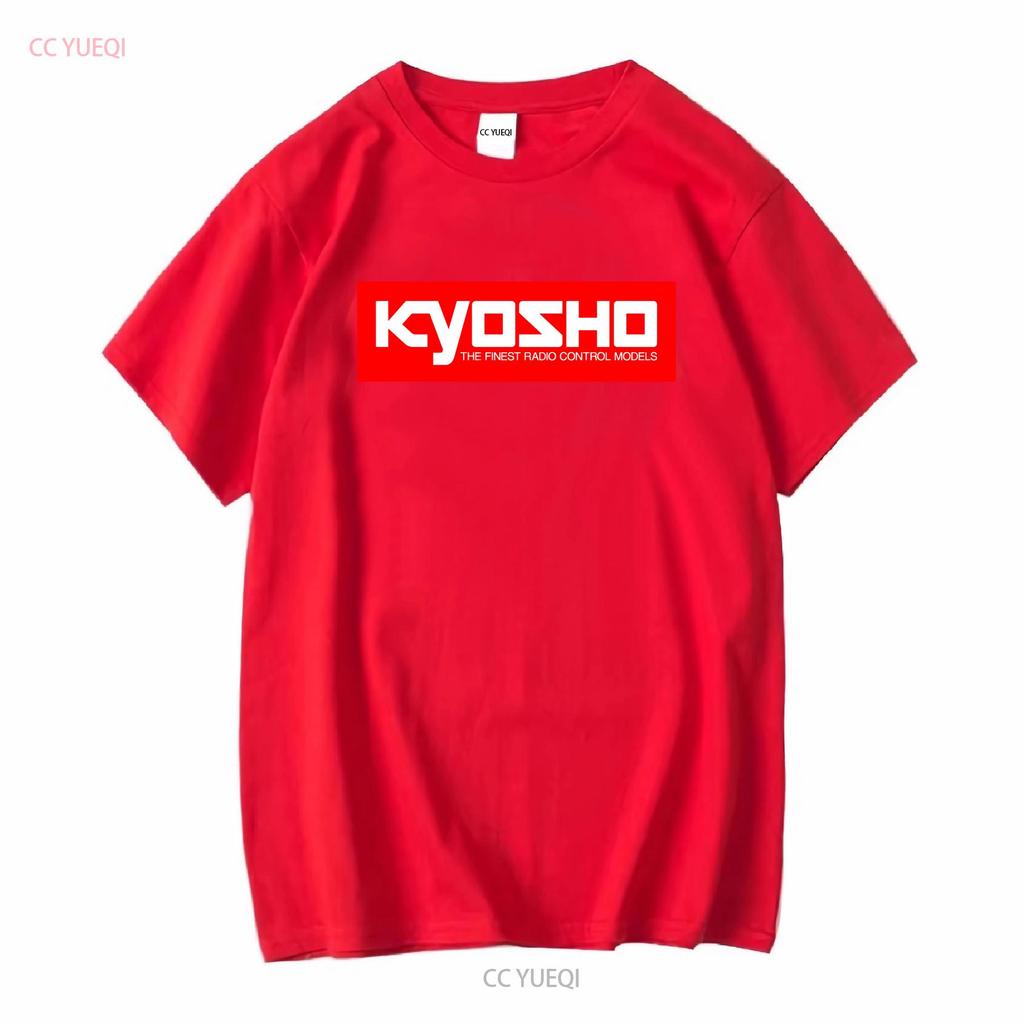 New Item Kyosho RC Remote Control Logo Mens Black T Shirt Size S 5XL Vintage Washed Fashion Soft Casual Graphic