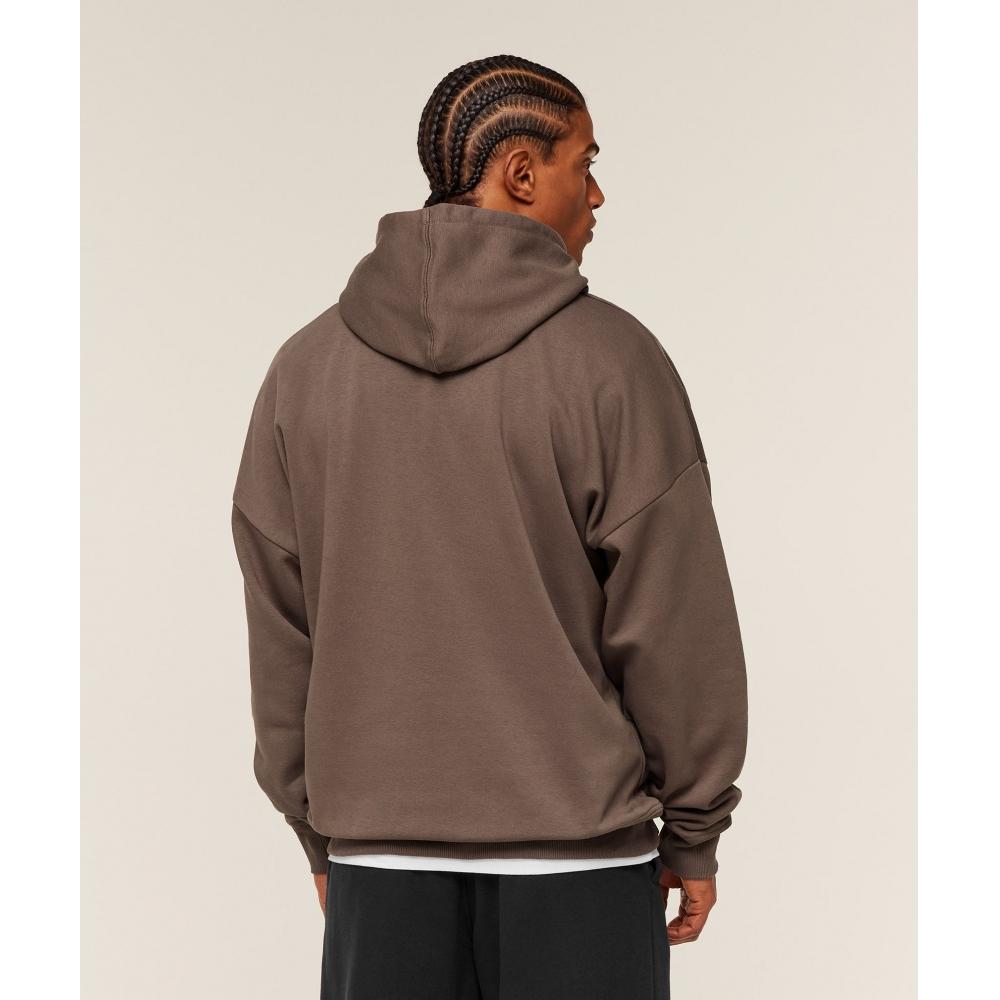 Gymshark Hanorac supradimensionat Crest Maro moale A5a8o Nbzv