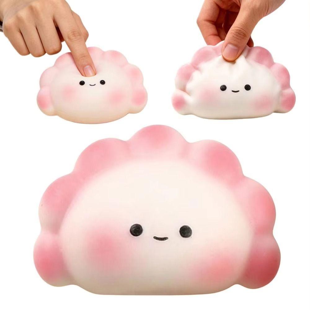 Slow Rising Dumpling Squeeze Toy Scented Sensory Fidget Toy Cute Steam Bun Squishy Toy Adults