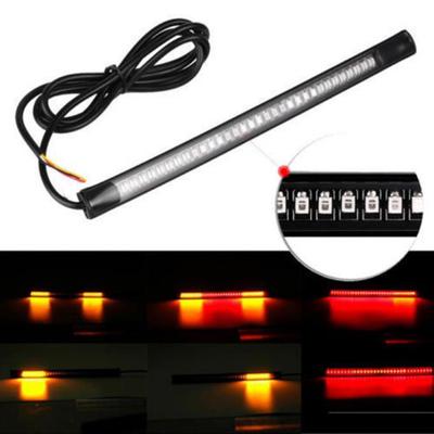 Flexibles Motorrad-Kennzeichen-LED-Licht, Rücklicht, Bremsstopp, Blinker