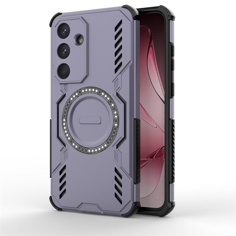 Armor Case For Samsung Galaxy S25 FE Magnetic Adsorption Wireless Charge Back Cover Samsung S25 FE Case For Samsung S25 FE Case
