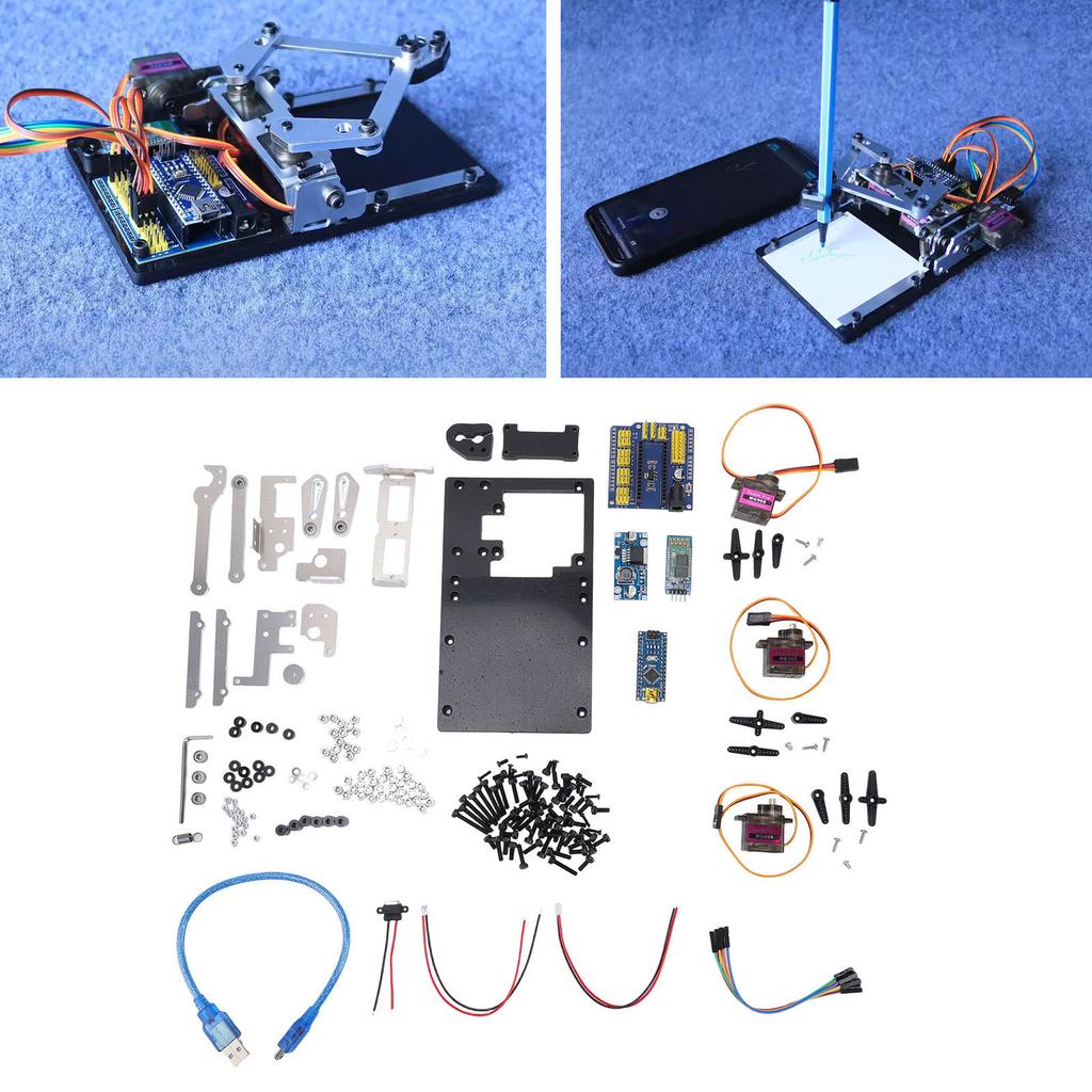 Zeichenroboter-Bausatz Mechanischer Arm Pädagogisch   Stiftplotter Schreibroboter-Bausatz für den Unterricht im Klassenzimmer