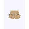Spring New Women's Clothing Casual Puffy Pants Foot Cotton Blended Mid-Waist Balloon Version Shorts 2712737