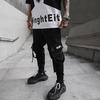 Summer Hip Hop Joggers Harem Pants Multi-pocket Ribbons Man Sweatpants Streetwear Casual Mens Pants