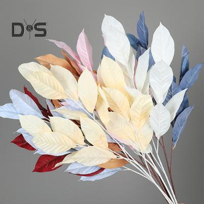 DIY Craft Artificial Leaf Rubber Leaf Shape Wedding Flower Arrangement Decoration Artificial Leaf