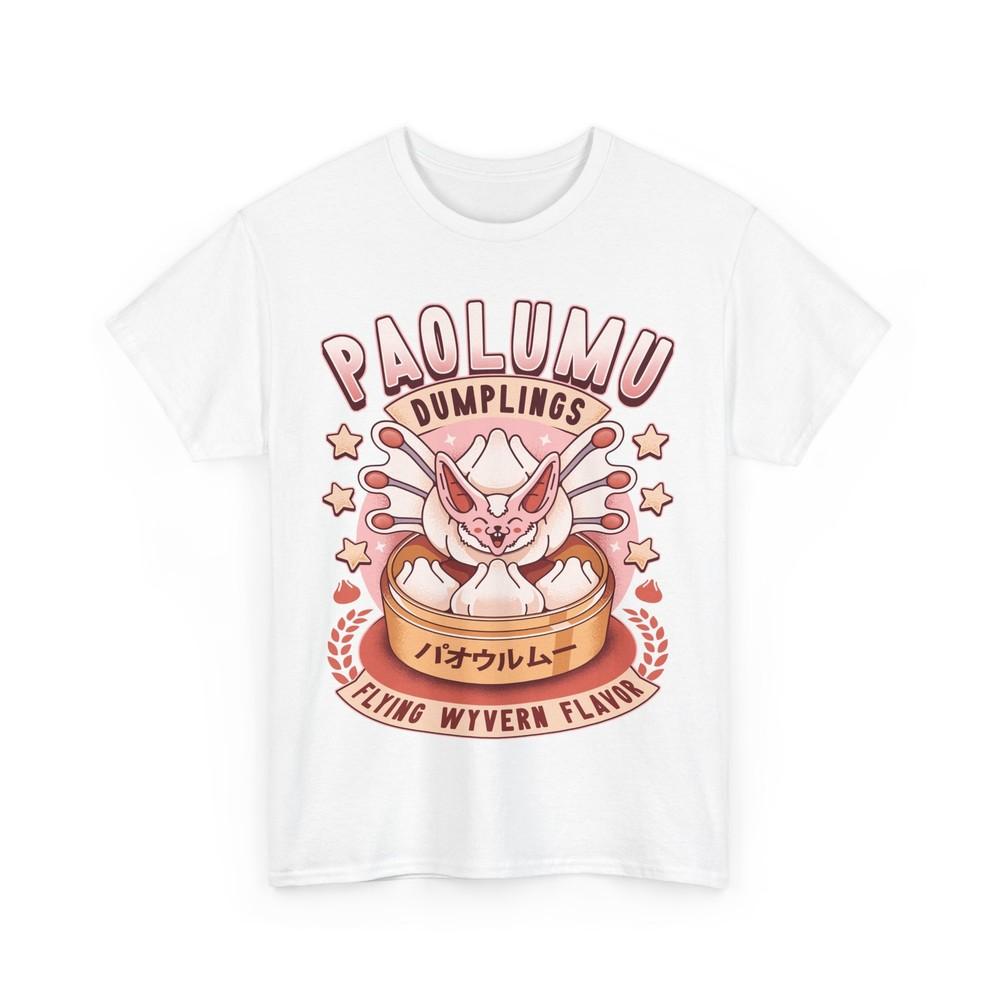 

Paolumu Dumplings Vintage Unisex T-Shirt. Monster Hunter Video Games. Wilds. 3XL