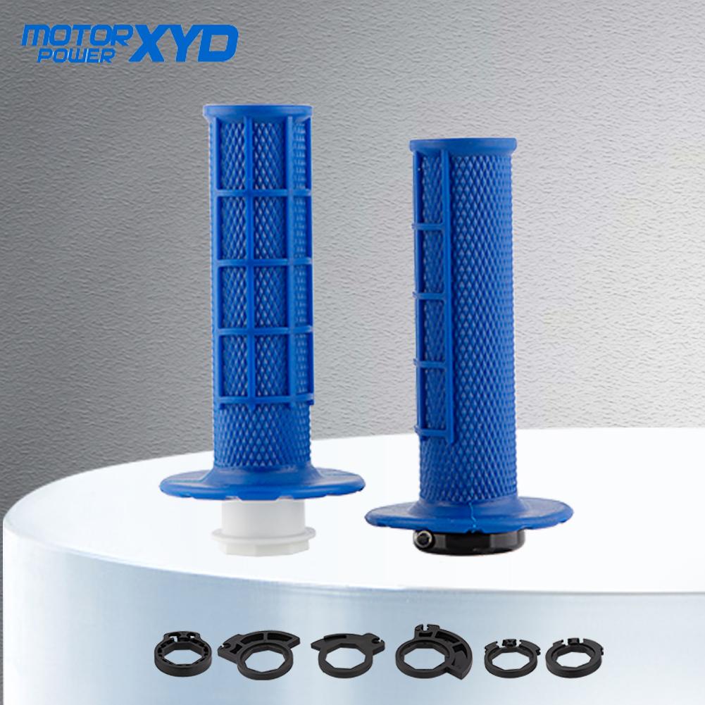 Motorcycle Grips 7/8" 22mm Hand Grip W/ The Snap-on Cam Lock-on Grips Dirt Bike Handlebar For KTM 125-500 SX SXF EXC EXCF XC XCF