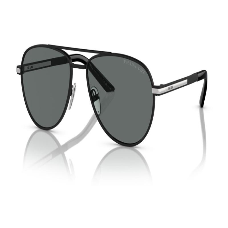 Prada Solid Color Lenses Metal Irregular