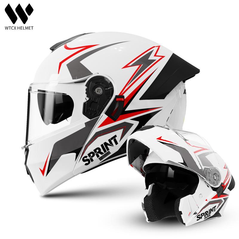Motorcycle Helmet Unveiling Helmet 3C Men's and Women's Four Seasons Universal Electric Vehicle Locomotive Safety Helmet